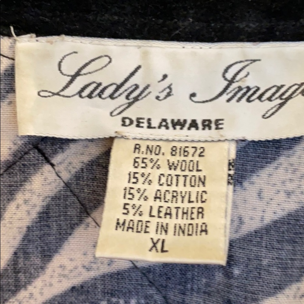 Patchwork Jacket With Genuine Suede Collar - image 4